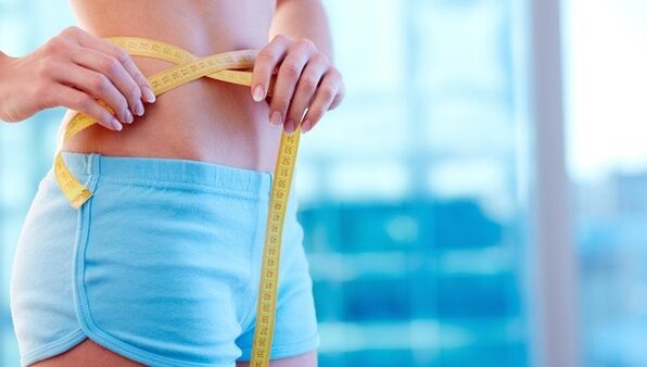 waist size when losing weight