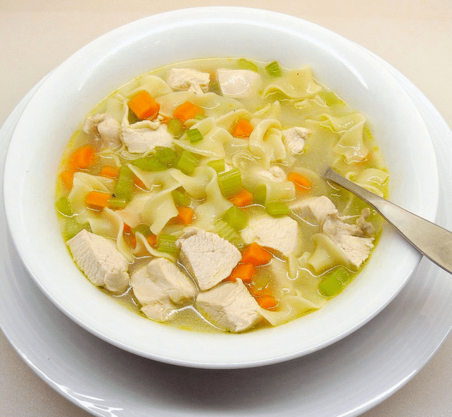 Chicken soup for gastritis